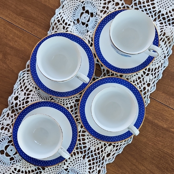 The Pillsbury Doughboy Porcelain Teacup Set of 4 - Picture 3 of 15